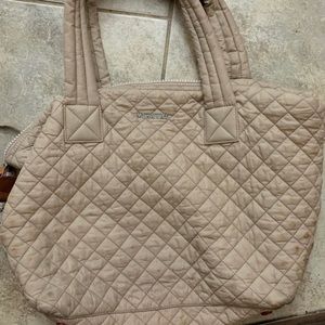 MZ Wallace large Sutton in mushroom color